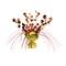 Beistle 11" Acorn Gleam 'N Spray Centerpieces, 2ct.